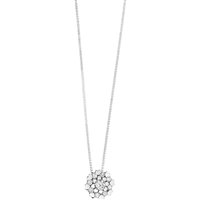 Collana Comete Donna in Oro bianco Diamante GLB1465 - GLB1465